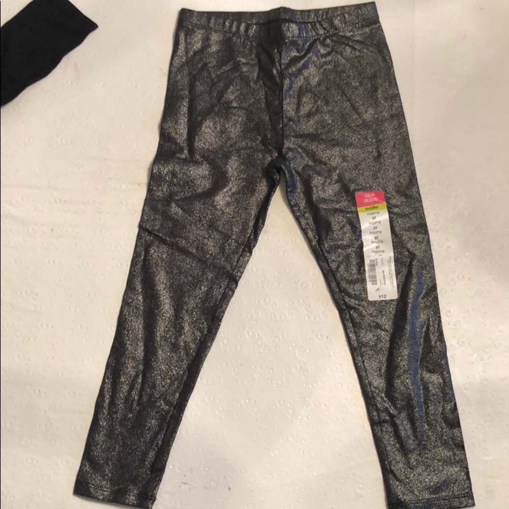 HP🥳🎉 Okie Dokie Black Sparkly Legging